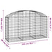Coș gabion arcuit, 150x50x80/100 cm, fier galvanizat - WALTI WALTI
