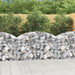 Coș gabion arcuit, 150x50x80/100 cm, fier galvanizat - WALTI WALTI