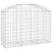 Coș gabion arcuit, 150x50x100/120 cm, fier galvanizat - WALTI WALTI