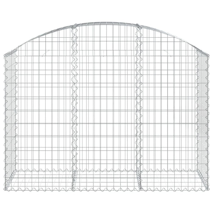 Coș gabion arcuit, 150x50x100/120 cm, fier galvanizat - WALTI WALTI
