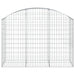 Coș gabion arcuit, 150x50x100/120 cm, fier galvanizat - WALTI WALTI