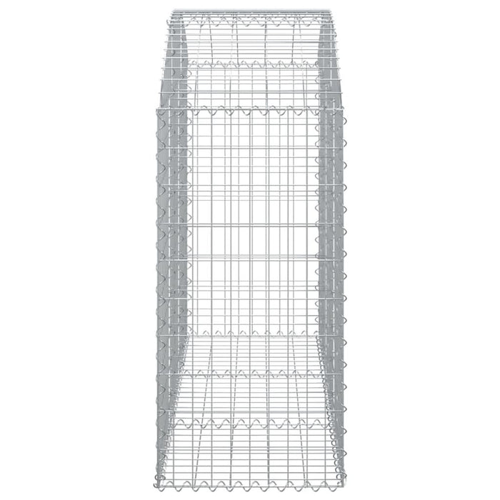 Coș gabion arcuit, 150x50x100/120 cm, fier galvanizat - WALTI WALTI