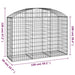 Coș gabion arcuit, 150x50x100/120 cm, fier galvanizat - WALTI WALTI