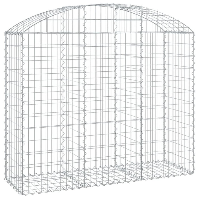 Coș gabion arcuit, 150x50x120/140 cm, fier galvanizat - WALTI WALTI