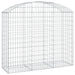 Coș gabion arcuit, 150x50x120/140 cm, fier galvanizat - WALTI WALTI