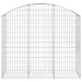 Coș gabion arcuit, 150x50x120/140 cm, fier galvanizat - WALTI WALTI