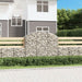 Coș gabion arcuit, 150x50x120/140 cm, fier galvanizat - WALTI WALTI