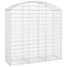 Coș gabion arcuit, 150x50x140/160 cm, fier galvanizat - WALTI WALTI