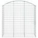 Coș gabion arcuit, 150x50x140/160 cm, fier galvanizat - WALTI WALTI