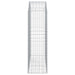 Coș gabion arcuit, 150x50x160/180 cm, fier galvanizat - WALTI WALTI