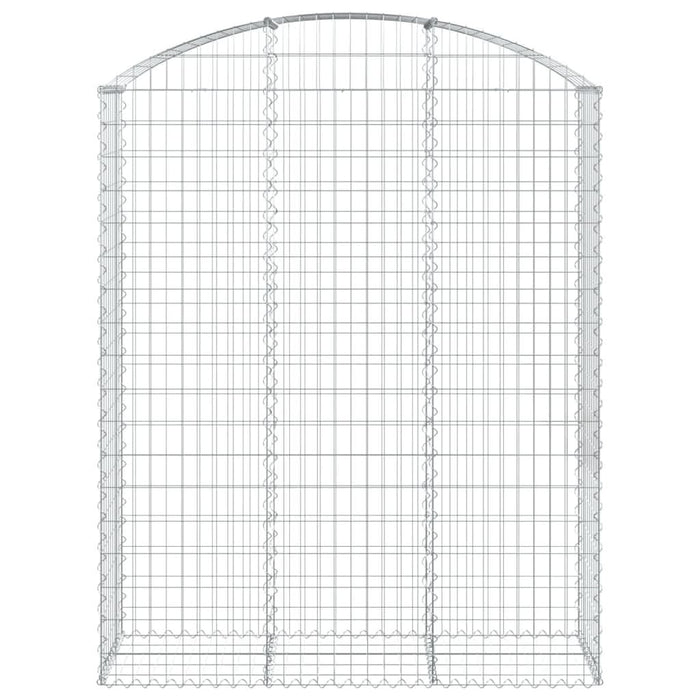 Coș gabion arcuit, 150x50x180/200 cm, fier galvanizat - WALTI WALTI