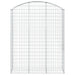 Coș gabion arcuit, 150x50x180/200 cm, fier galvanizat - WALTI WALTI