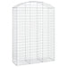 Coș gabion arcuit, 150x50x200/220 cm, fier galvanizat - WALTI WALTI