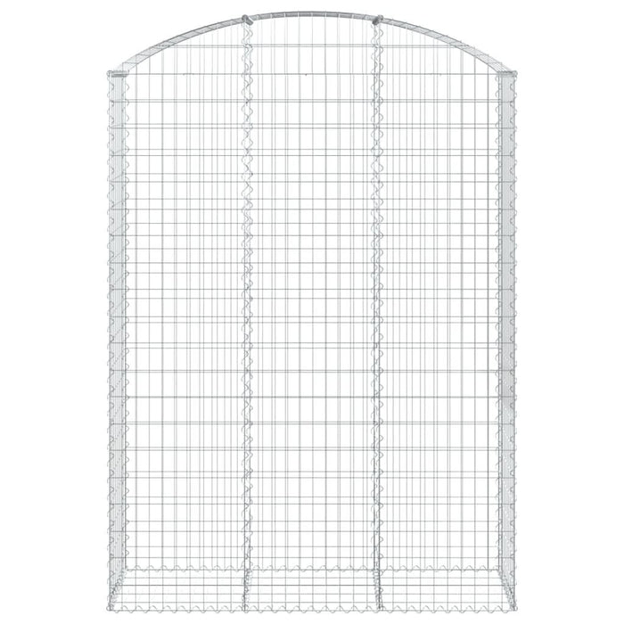 Coș gabion arcuit, 150x50x200/220 cm, fier galvanizat - WALTI WALTI
