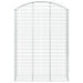 Coș gabion arcuit, 150x50x200/220 cm, fier galvanizat - WALTI WALTI