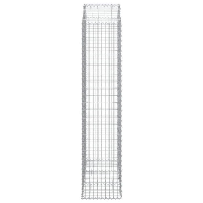 Coș gabion arcuit, 150x50x220/240 cm, fier galvanizat - WALTI WALTI