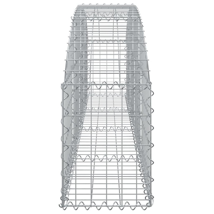 Coș gabion arcuit, 200x30x40/60 cm, fier galvanizat - WALTI WALTI