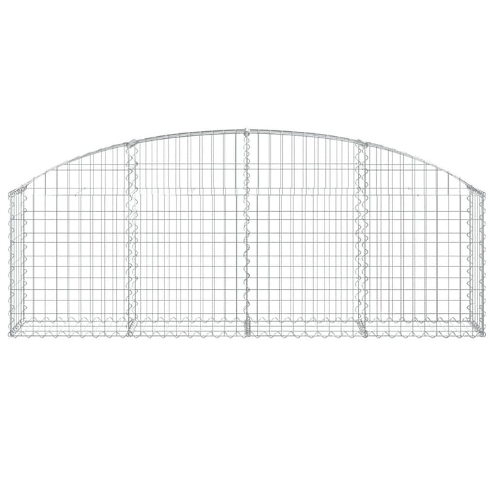 Coș gabion arcuit 200x30x60/80 cm fier galvanizat - WALTI WALTI