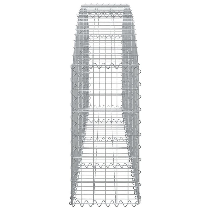 Coș gabion arcuit 200x30x60/80 cm fier galvanizat - WALTI WALTI