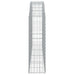 Coș gabion arcuit 200x30x100/120 cm fier galvanizat - WALTI WALTI