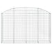 Coș gabion arcuit 200x30x120/140 cm fier galvanizat - WALTI WALTI