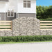 Coș gabion arcuit 200x30x140/160 cm fier galvanizat - WALTI WALTI