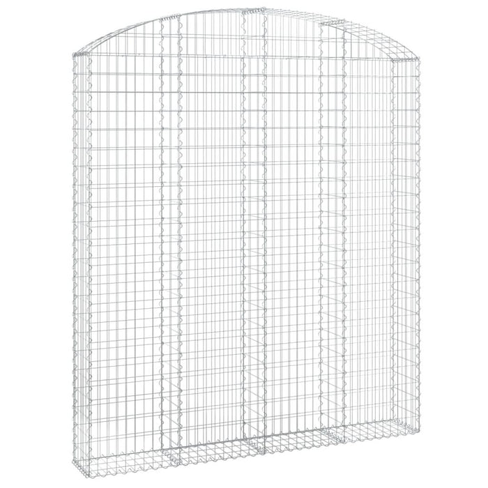 Coș gabion arcuit, 200x30x220/240, fier galvanizat - WALTI WALTI