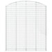 Coș gabion arcuit, 200x30x220/240, fier galvanizat - WALTI WALTI