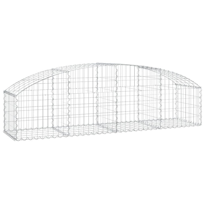 Coș gabion arcuit, 200x50x40/60 cm, fier galvanizat - WALTI WALTI