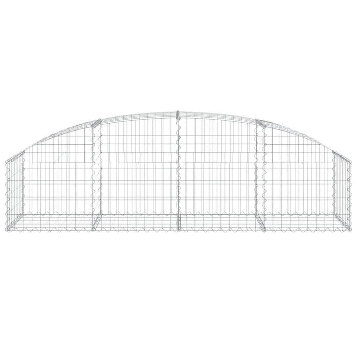 Coș gabion arcuit, 200x50x40/60 cm, fier galvanizat - WALTI WALTI