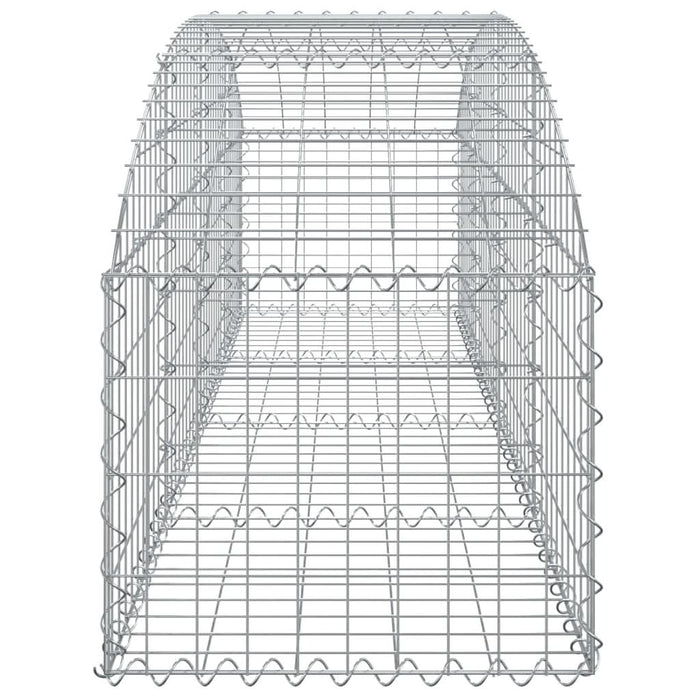 Coș gabion arcuit, 200x50x40/60 cm, fier galvanizat - WALTI WALTI