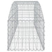Coș gabion arcuit, 200x50x40/60 cm, fier galvanizat - WALTI WALTI