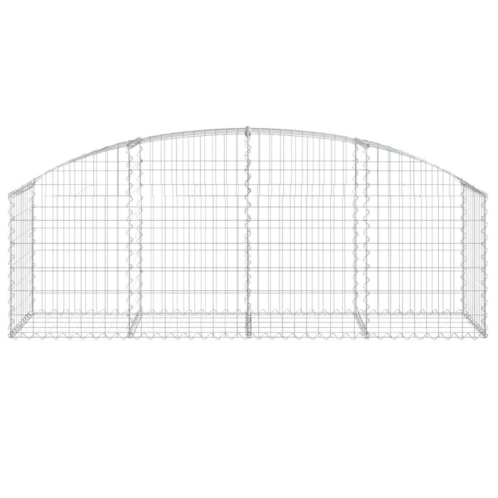 Coș gabion arcuit 200x50x60/80 cm fier galvanizat - WALTI WALTI