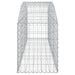 Coș gabion arcuit 200x50x60/80 cm fier galvanizat - WALTI WALTI
