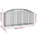 Coș gabion arcuit 200x50x80/100 cm fier galvanizat - WALTI WALTI