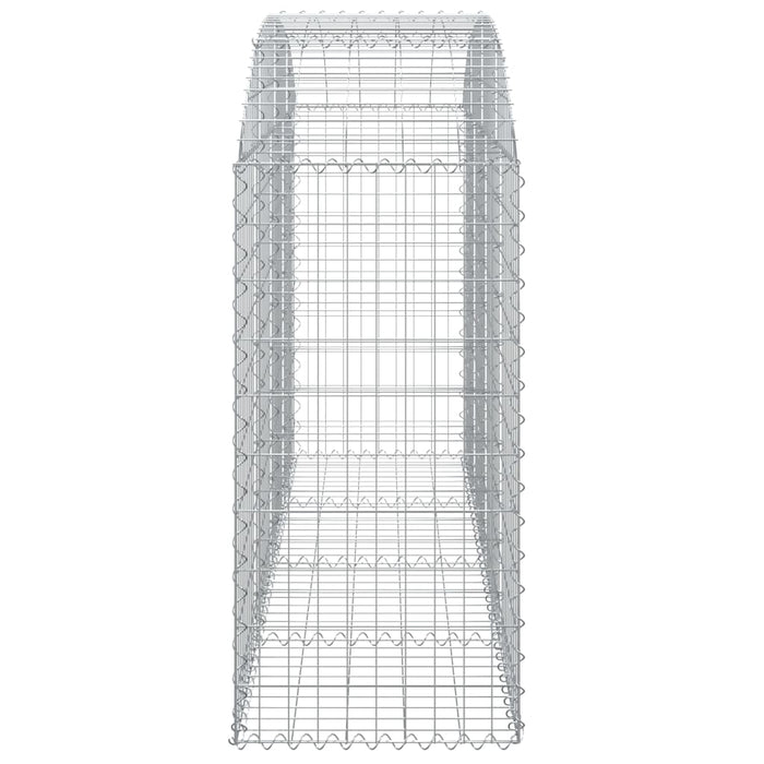 Coș gabion arcuit 200x50x100/120 cm fier galvanizat - WALTI WALTI