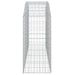 Coș gabion arcuit 200x50x100/120 cm fier galvanizat - WALTI WALTI