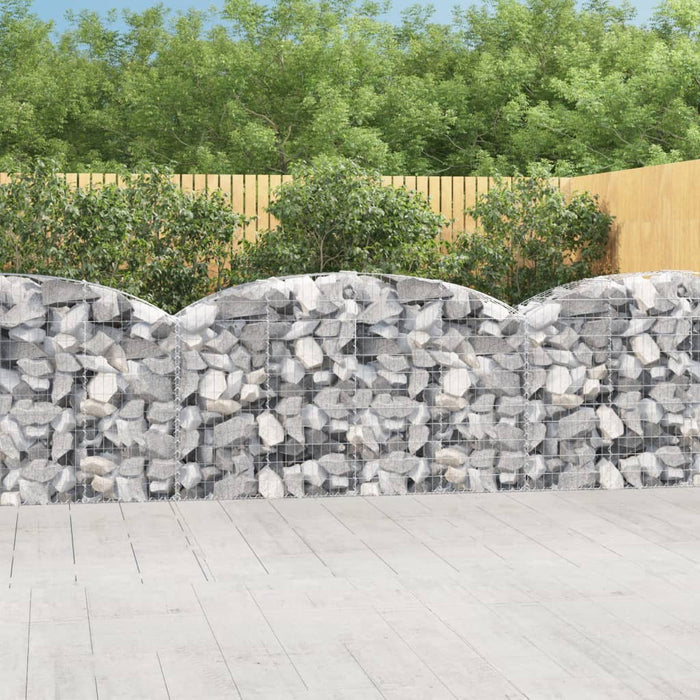 Coș gabion arcuit 200x50x100/120 cm fier galvanizat - WALTI WALTI