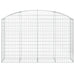 Coș gabion arcuit 200x50x120/140 cm fier galvanizat - WALTI WALTI
