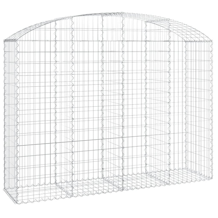 Coș gabion arcuit, 200x50x140/160 cm, fier galvanizat - WALTI WALTI
