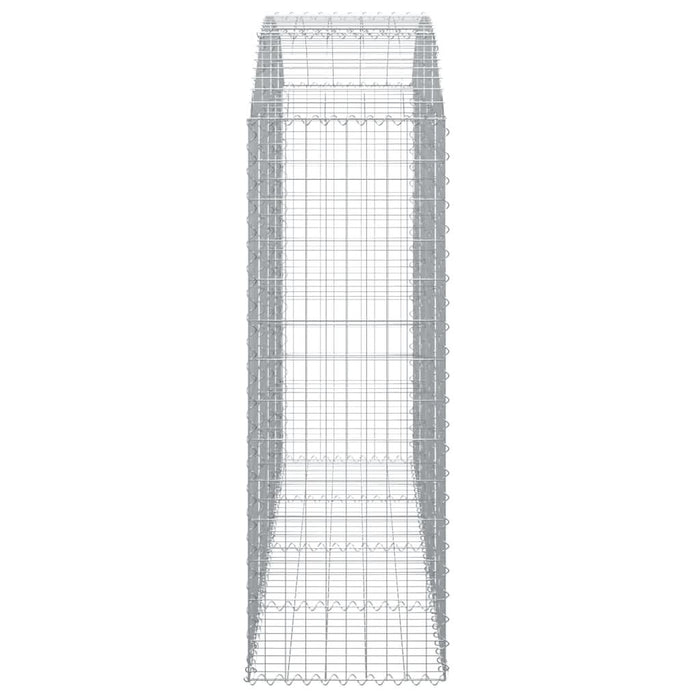 Coș gabion arcuit, 200x50x140/160 cm, fier galvanizat - WALTI WALTI