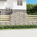 Coș gabion arcuit, 200x50x140/160 cm, fier galvanizat - WALTI WALTI