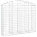 Coș gabion arcuit, 200x50x160/180 cm, fier galvanizat - WALTI WALTI