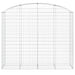 Coș gabion arcuit, 200x50x160/180 cm, fier galvanizat - WALTI WALTI