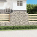 Coș gabion arcuit, 200x50x160/180 cm, fier galvanizat - WALTI WALTI