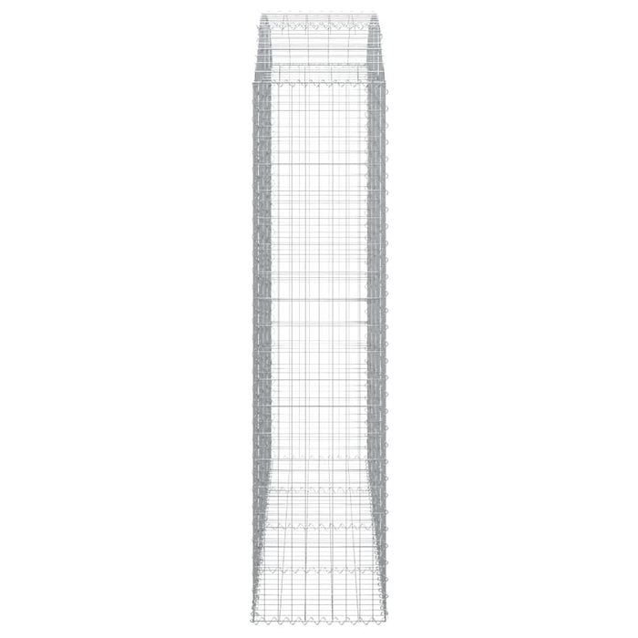 Coș gabion arcuit 200x50x200/220 cm fier galvanizat - WALTI WALTI