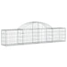 Coș gabion arcuit, 200x30x40/60 cm, fier galvanizat - WALTI WALTI