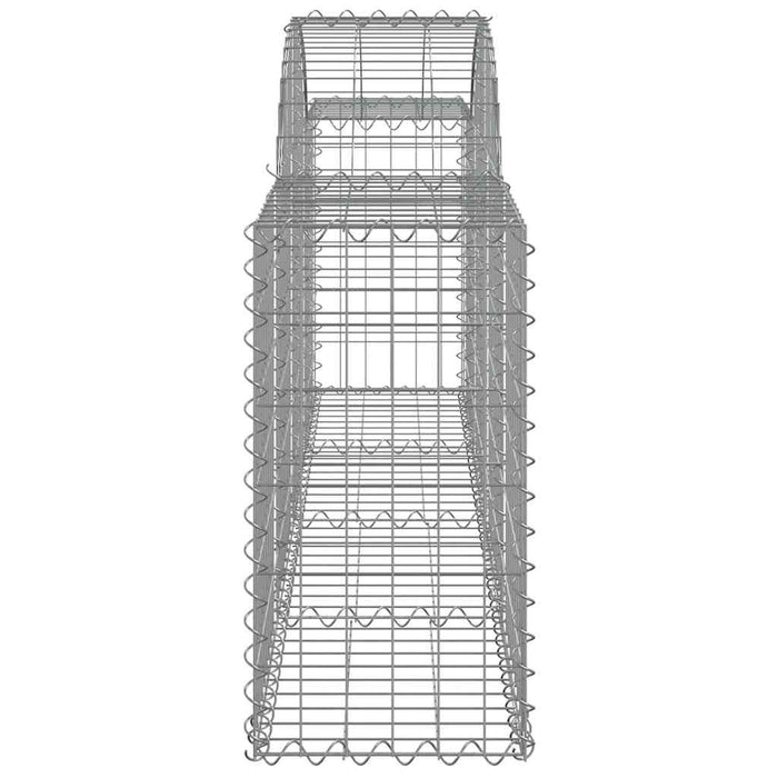 Coș gabion arcuit 200x30x60/80 cm fier galvanizat - WALTI WALTI