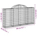 Coș gabion arcuit 200x30x100/120 cm fier galvanizat - WALTI WALTI