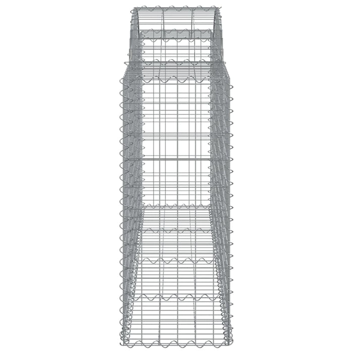 Coș gabion arcuit 200x50x100/120 cm fier galvanizat - WALTI WALTI